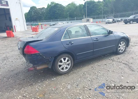 2006 Honda Accord 2.4 Ex из США, поврежденный, VIN 1HGCM56716A069013